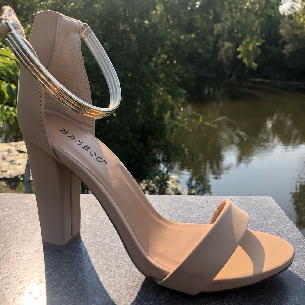 Brand new nude heels from A’gaci (brand Bamboo)